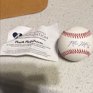 Atlanta Braves Mark Melancon Autographed Baseball